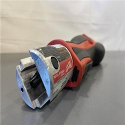 AS-IS - MILWAUKEE 12-Volt Lithium-Ion Force Logic Cordless Press Tool Kit (3 Jaws Included) with One 1.5 Ah Battery and Hard Case