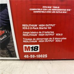 AS-IS Milwaukee 18-Volt Lithium-Ion High Output Starter Kit