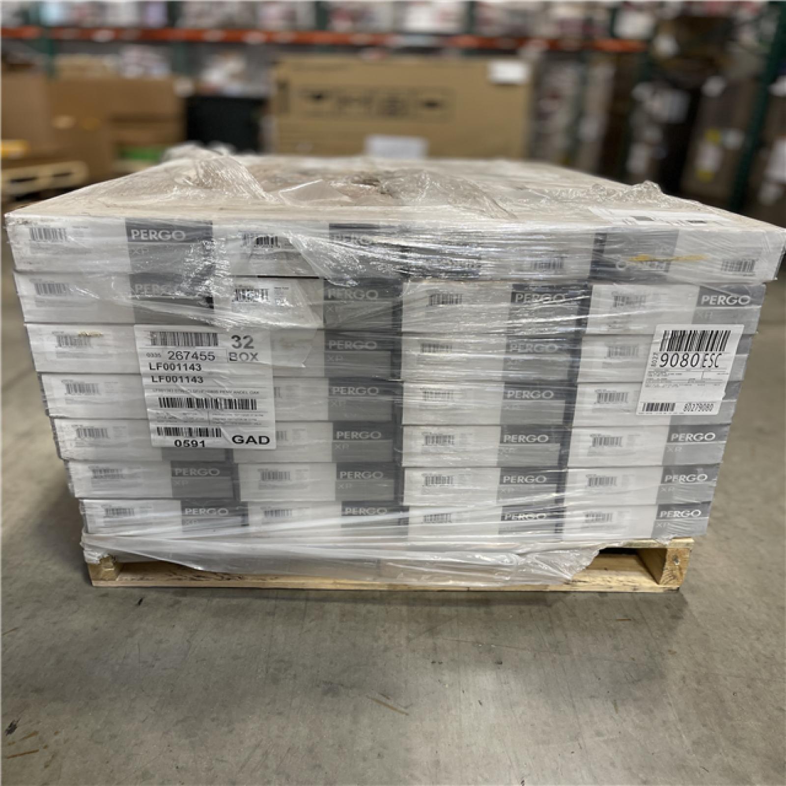 DALLAS LOCATION - Pergo XP Penny Anndel Oak 10 mm T x 7.4 in. W x 47.2 in. L Water Resistant Laminate Wood Flooring (19.63 sq. ft. /Case) PALLET - (28 CASES)