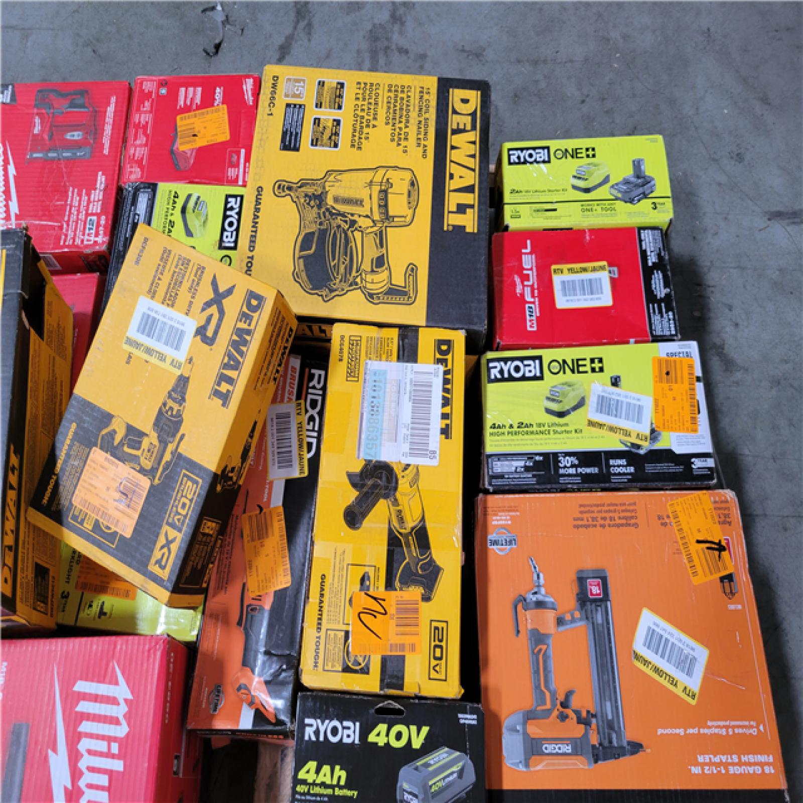 CALIFORNIA AS-IS TOOL PALLET