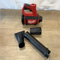 AS-IS Milwaukee 12V Lithium-Ion Cordless Compact Spot Blower (Tool-Only)