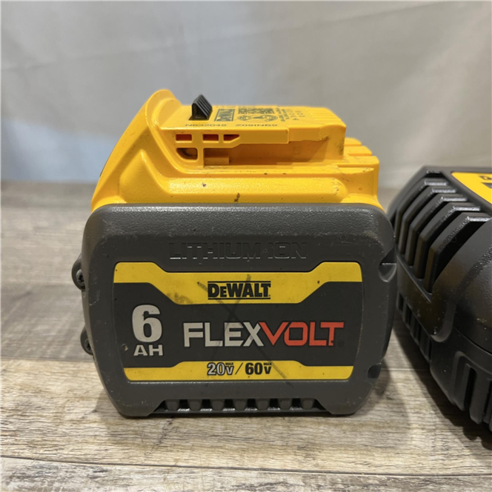 AS-IS DEWALT FLEXVOLT 20V/60V MAX Lithium-Ion 6.0Ah Battery Pack Kit
