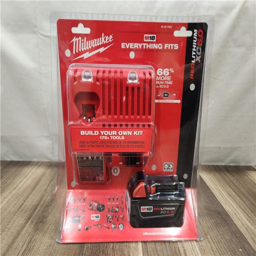 NEW- Milwaukee M18 18-Volt Lithium-Ion XC Battery Starter Kit