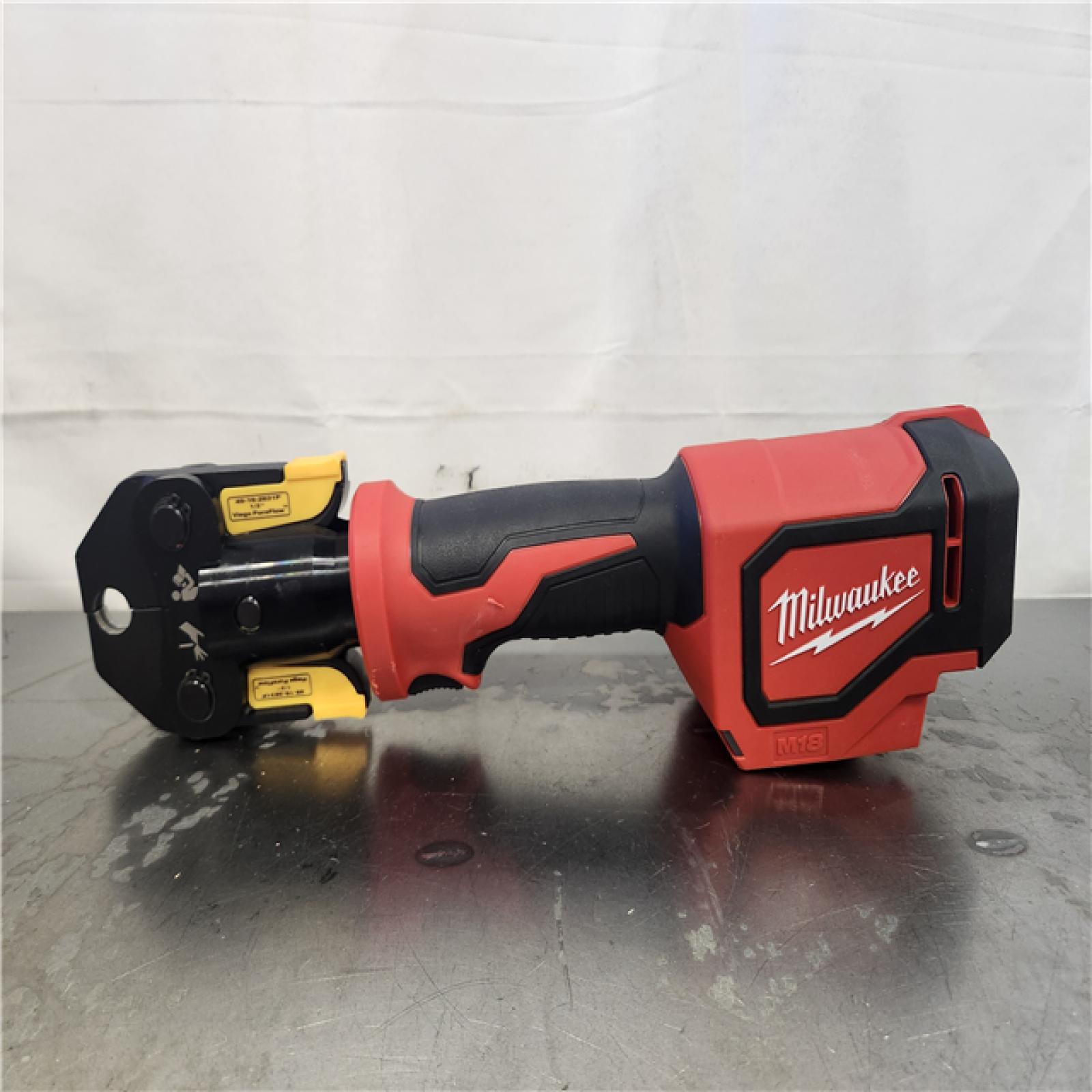 AS-IS- Milwaukee  M18 Short Throw Press Tool Kit - Viega PureFlow & T.