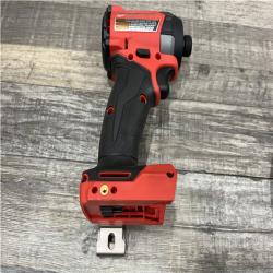 AS-IS Milwaukee FUEL 18V Lithium-Ion Brushless Cordless 1/4 in. Hex Impact Driver Kit