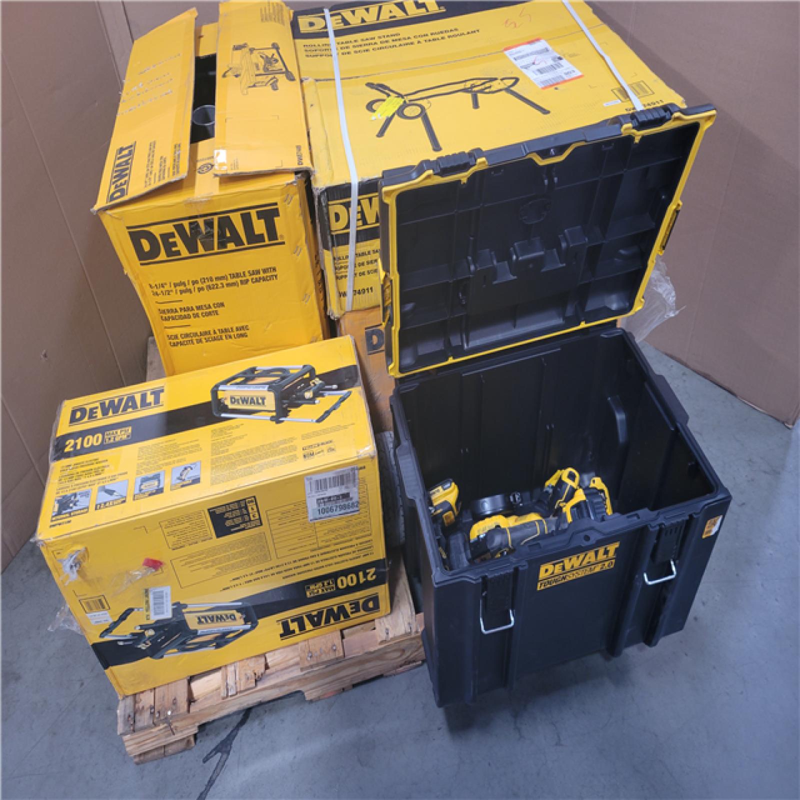 CALIFORNIA AS-IS TOOL PALLET