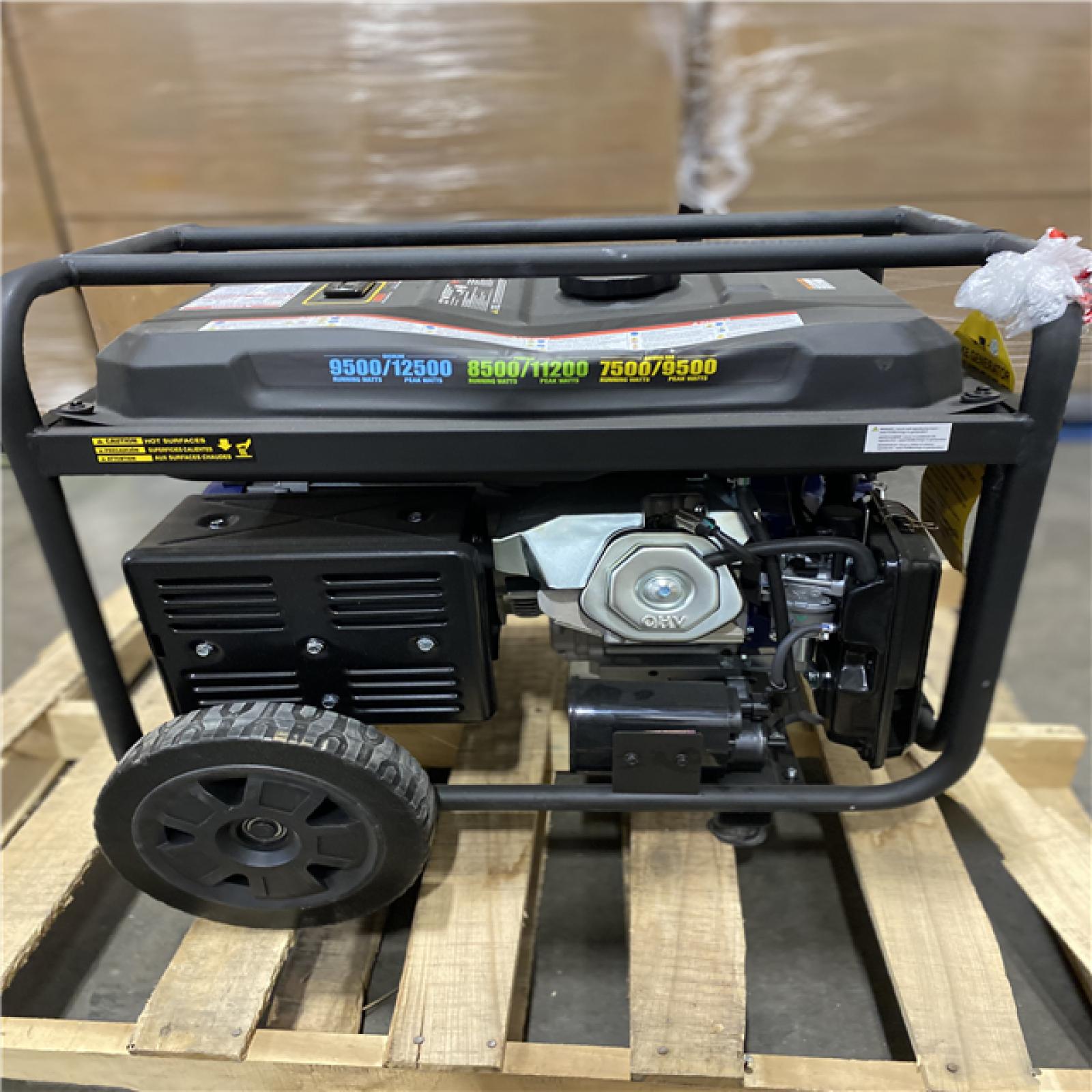 Dallas Location - As-Is Westinghouse 12 500/9 500-Watt Gas Portable Generator