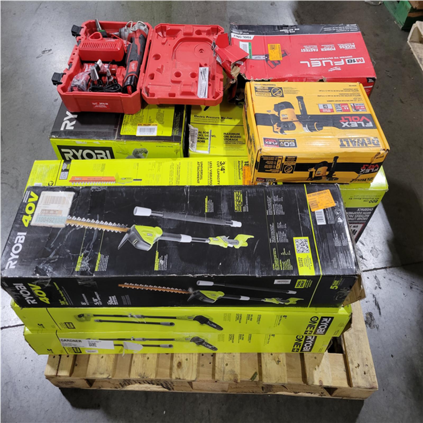 CALIFORNIA AS-IS TOOL PALLET