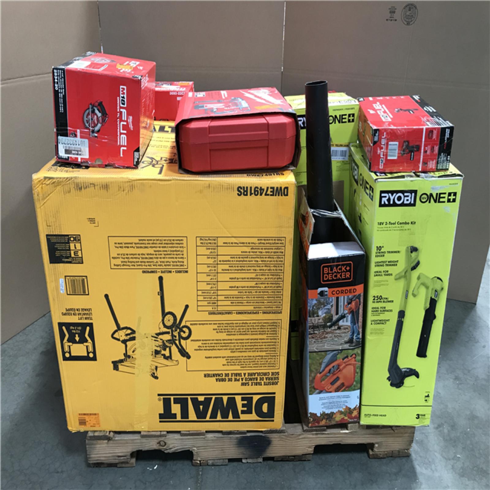 CALIFORNIA AS-IS TOOL PALLET