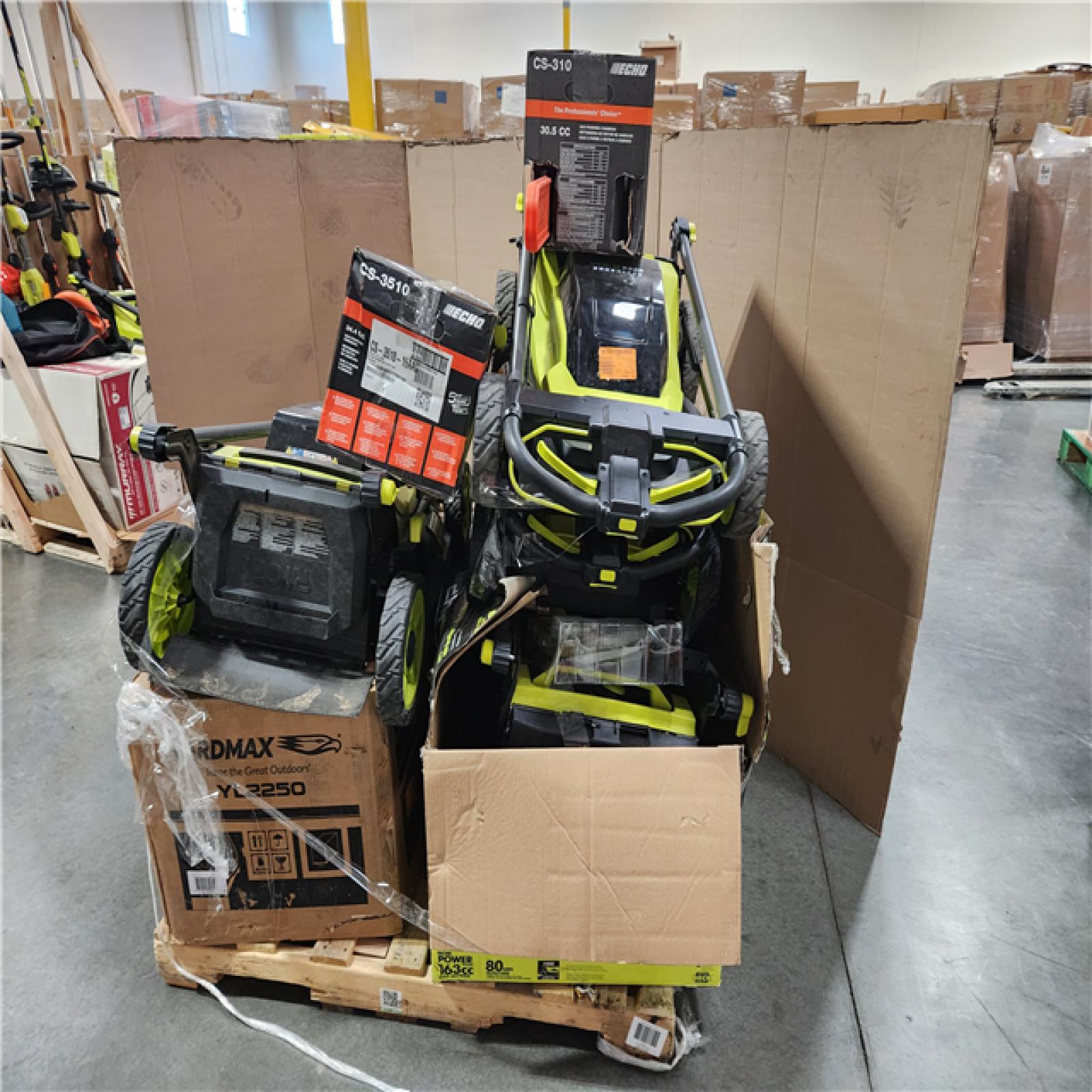 CALIFORNIA AS-IS OUTDOOR POWER EQUIPMENT