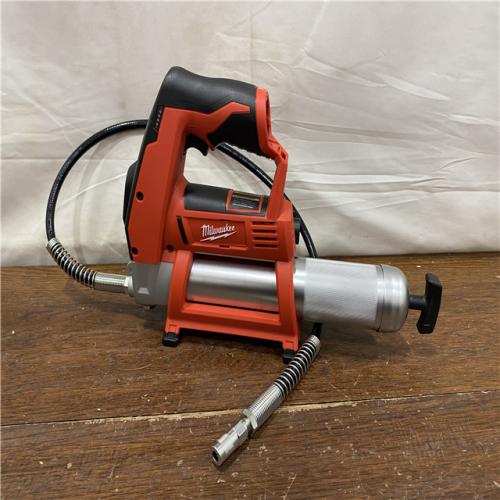 AS-IS Milwaukee Tool 10,000 PSI 14 Oz Battery-Operated Grease Gun - 48 Flexible Hose, 31 Strokes/oz | Part #2646-20
