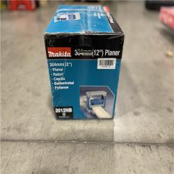 DALLAS LOCATION - Makita 15 Amp 12 in. Corded Compact Portable Planer with Interna-Lok Automated Head Clamp  and Blade Set