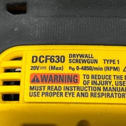 AS-IS DEWALT XR 20V MAX Lithium-Ion Cordless Brushless Screw Gun (Tool Only)