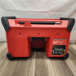 AS-IS- Milwaukee M18 18V Lithium-Ion Cordless Jobsite Radio