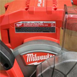 HOUSTON LOCATION - AS-IS M18 FUEL 18V 10 in. Lithium-Ion Brushless Cordless Dual Bevel Sliding Compound Miter Saw Kit with One 8.0 Ah Battery