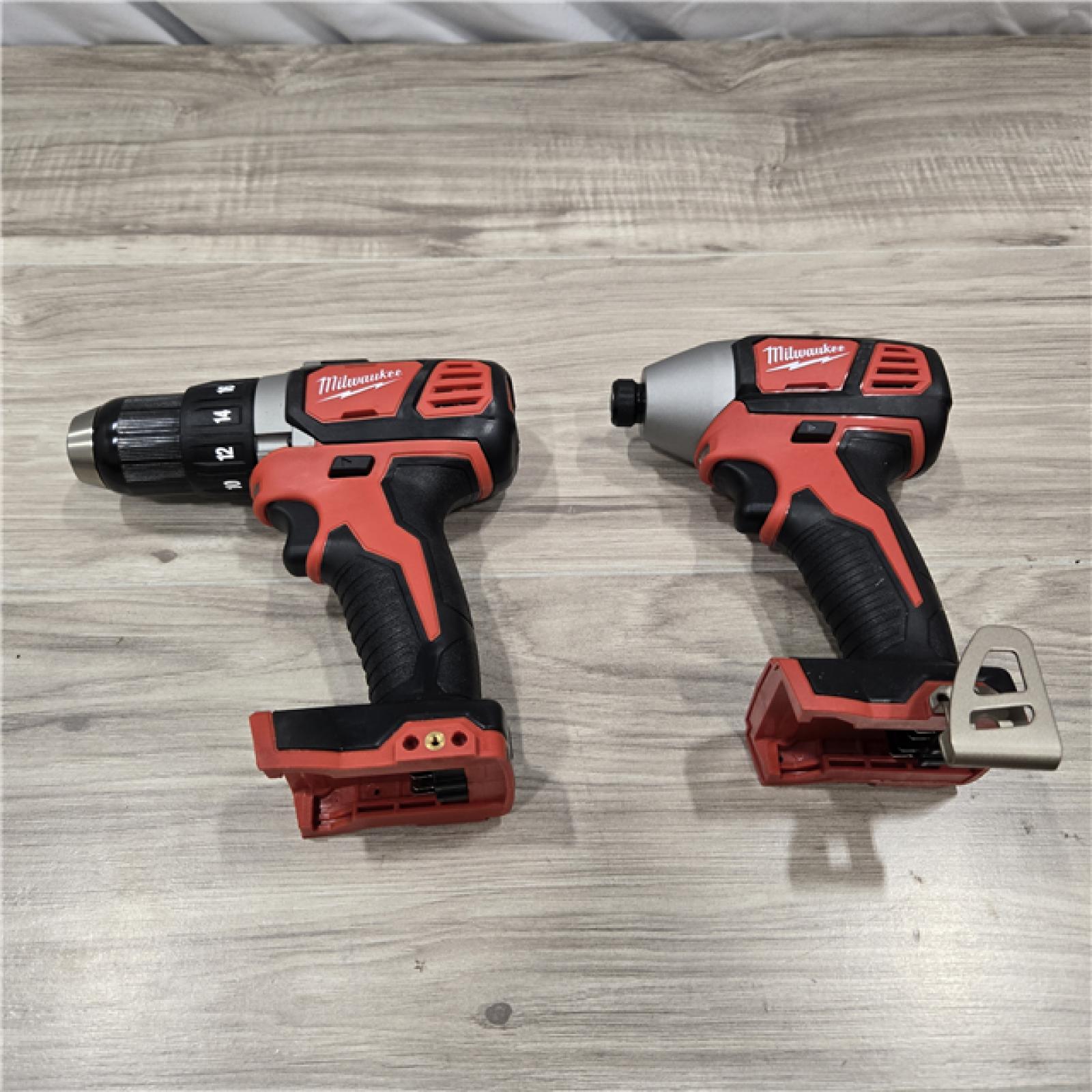 GOOD! - Milwaukee 18V Cordless Brushed 2-Tool Drill/Driver and Impact Driver Kit