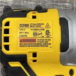 AS-IS DEWALT Atomic 20V Max Lithium-Ion Brushless Cordless Compact 1/4 in. Impact Driver Kit