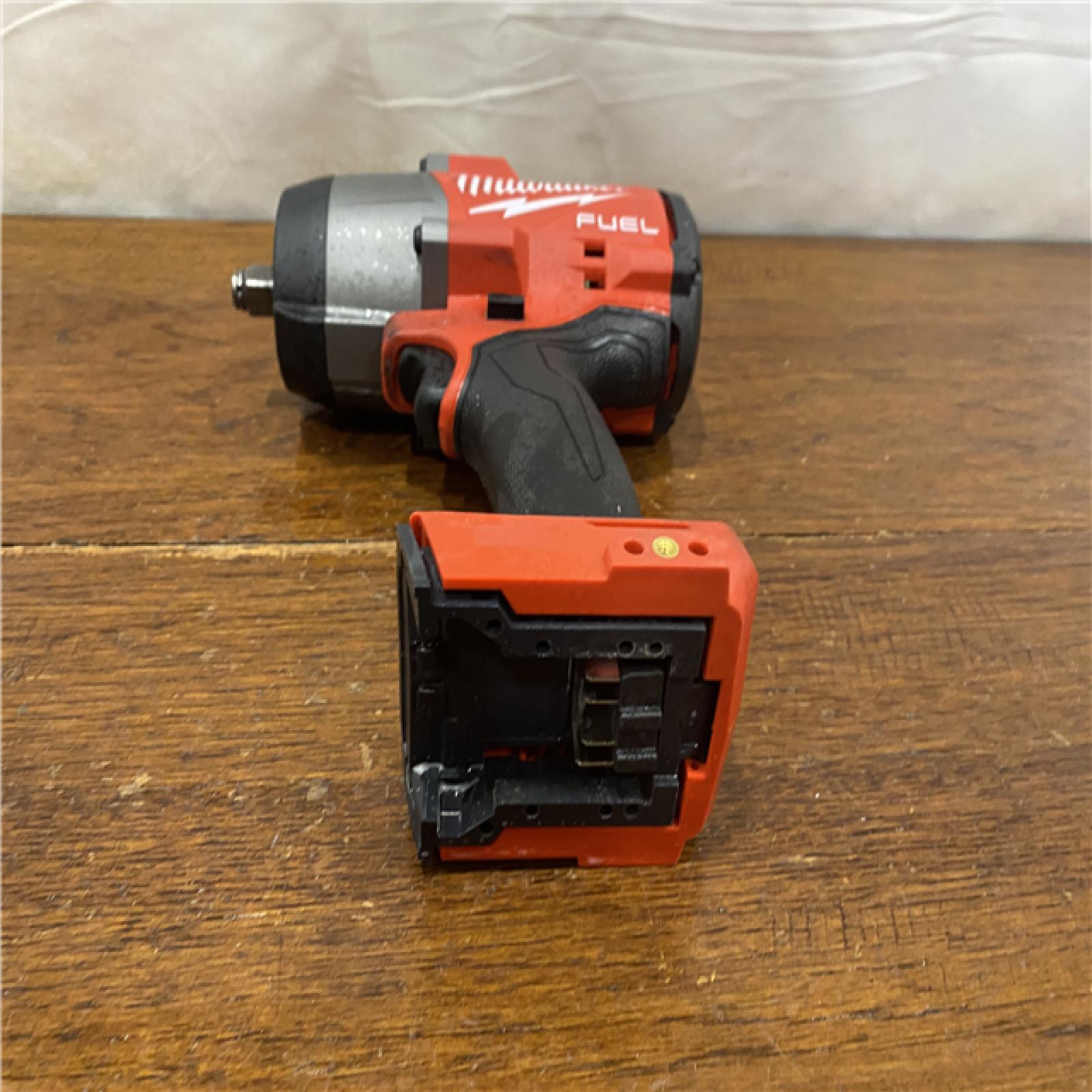 AS-IS Milwaukee M18 FUEL 18V Lithium-Ion Brushless Cordless 1/2 in. Impact Wrench with Friction Ring (Tool-Only)