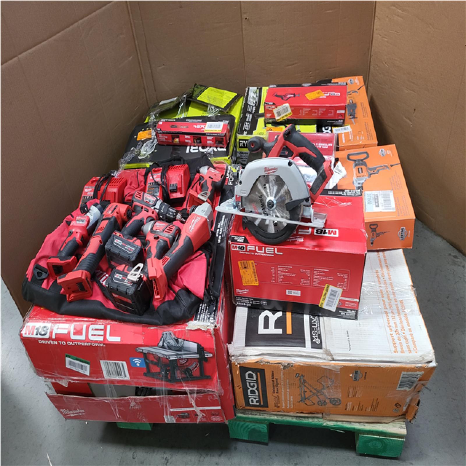 CALIFORNIA AS-IS TOOL PALLET