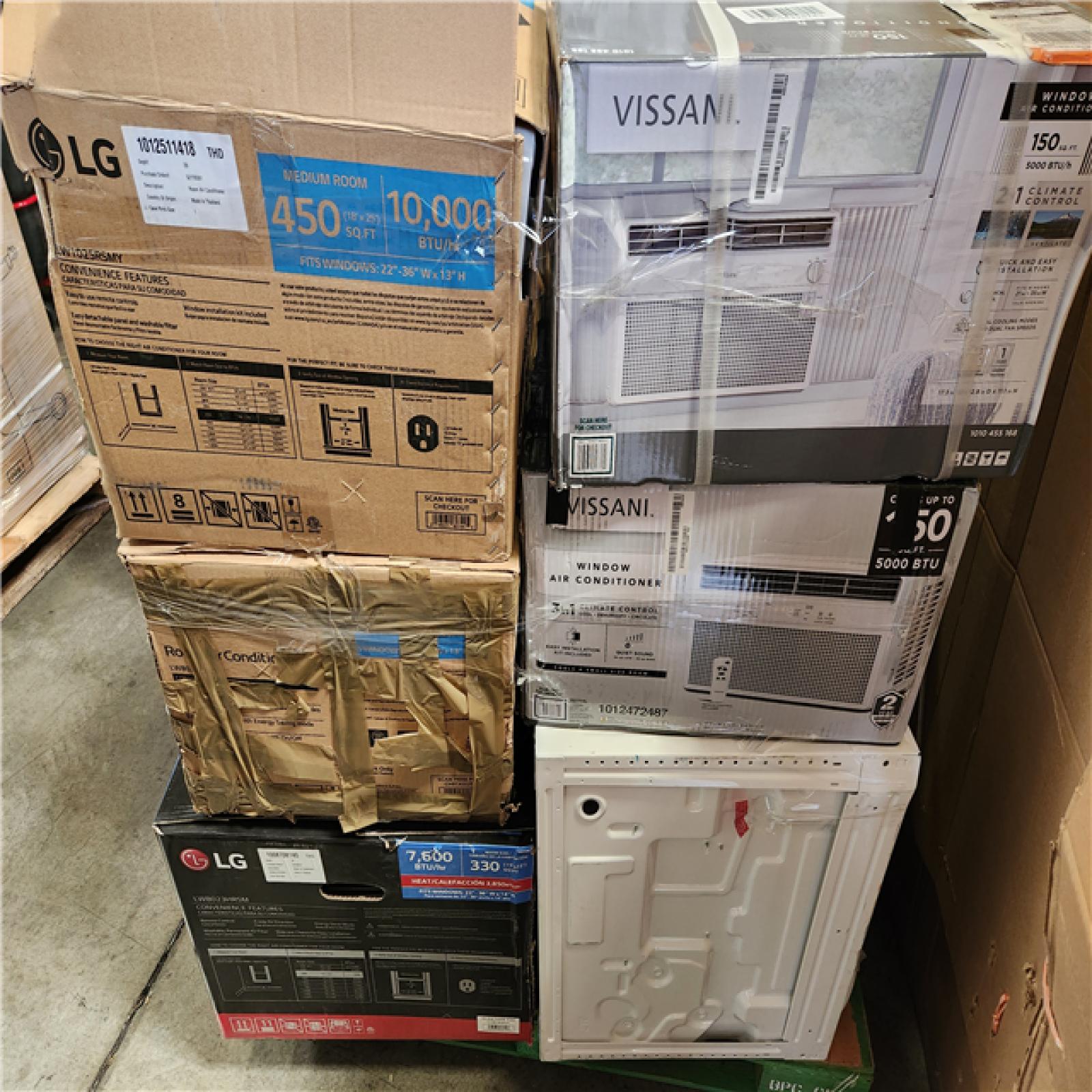 Phoenix AS-IS Mixed Home Air Conditioners Pallet (11-Boxes)