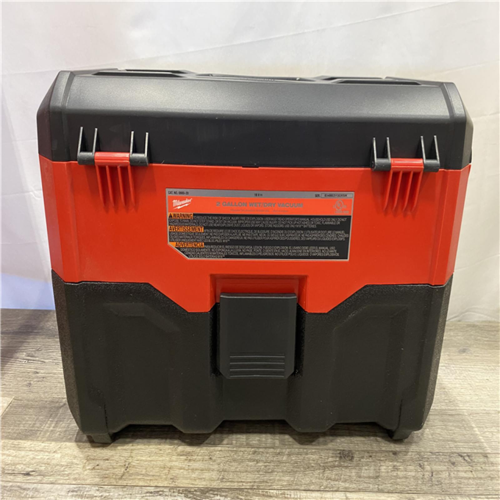 AS-IS Milwaukee 18-Volt 2 Gal. Lithium-Ion Cordless Wet/Dry Vacuum (Vacuum-Only)