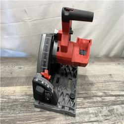 AS-IS Milwaukee FUEL 18V Lithium-Ion Cordless Brushless 6-1/2 in. Plunge Cut Track Saw (Tool-Only)