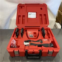 AS-IS - Milwaukee M12 12-Volt Lithium-Ion Force Logic Cordless Press Tool Kit
