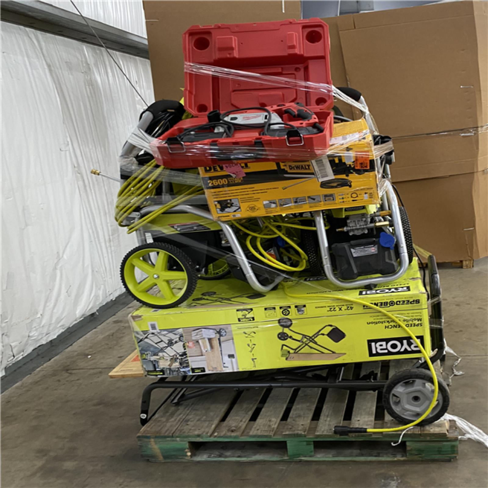 Houston Location AS IS - Tool Pallet