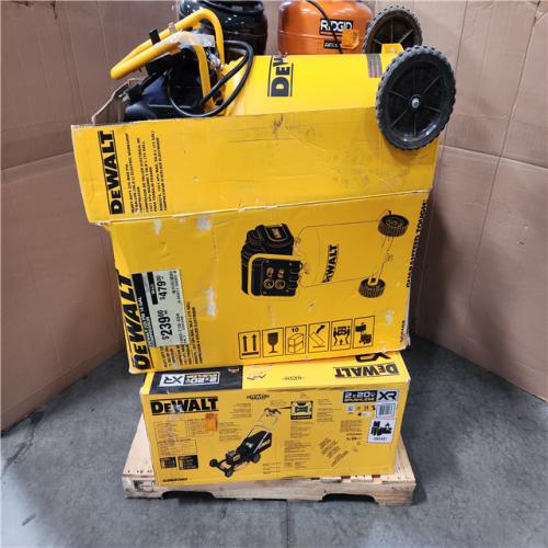 California As-Is Outdoor Power Equipment