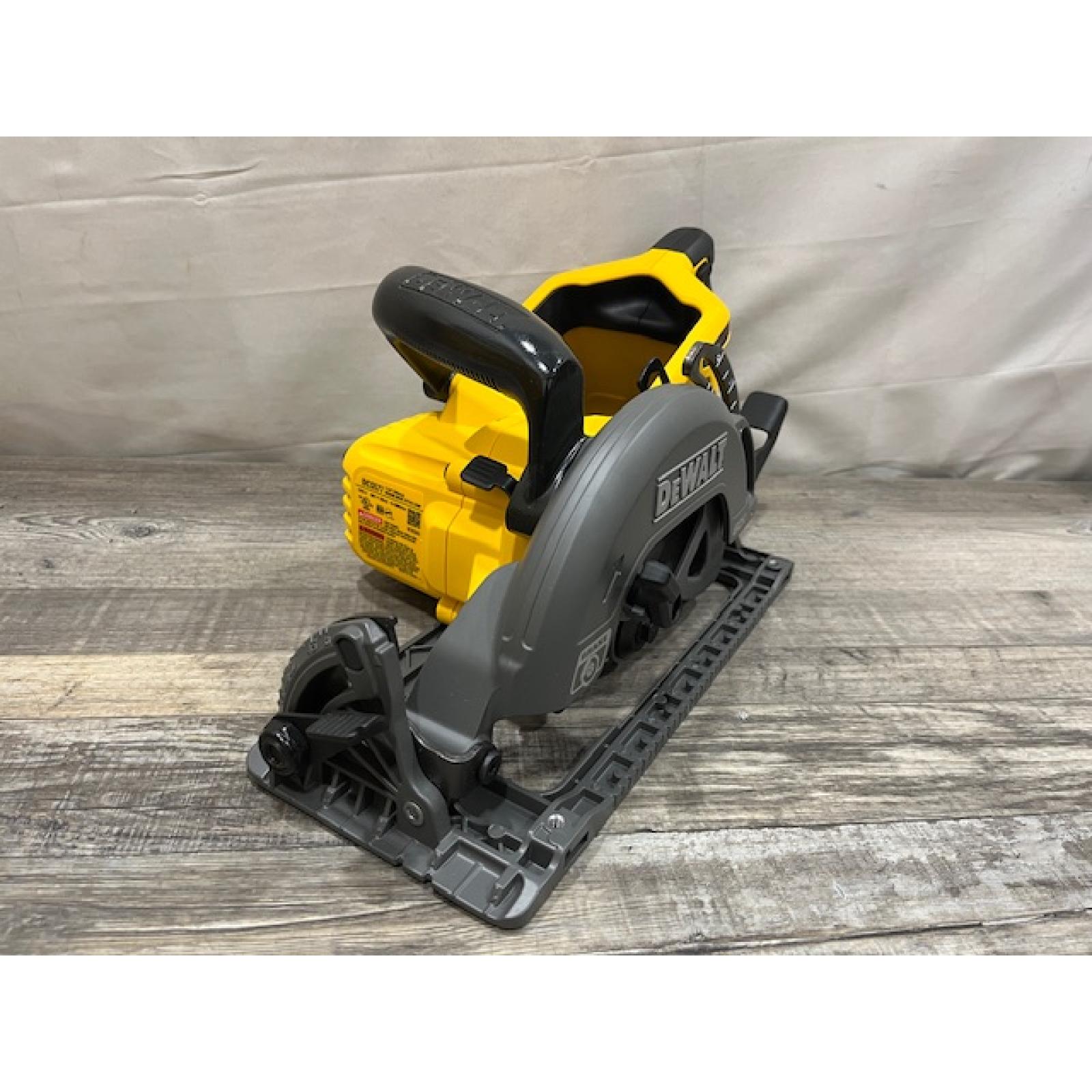 AS-IS DEWALT FLEXVOLT 60V MAX Cordless Brushless 7-1/4 in. Wormdrive Style Circular Saw (Tool Only)