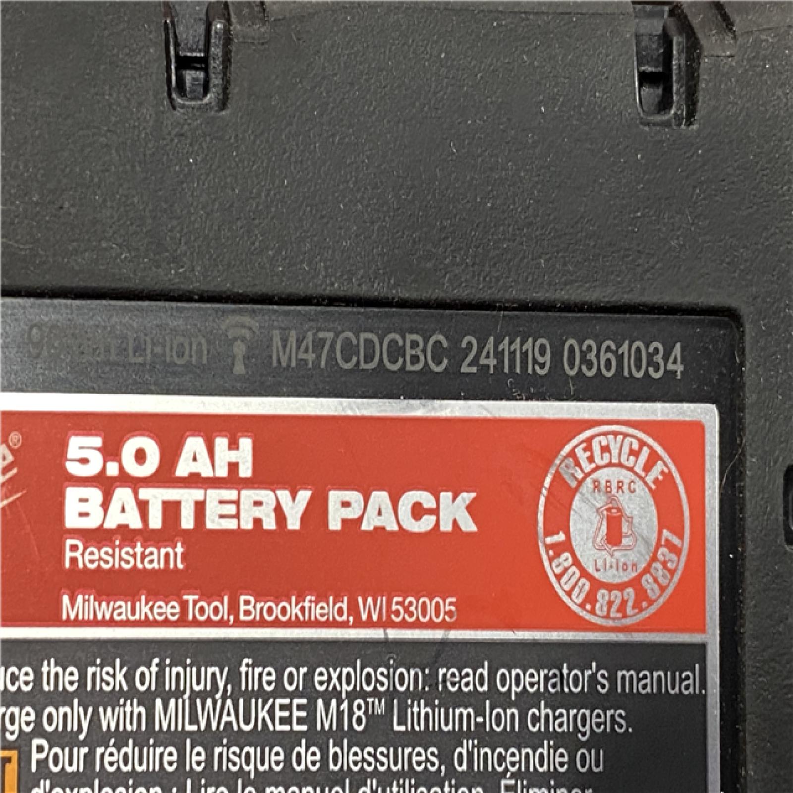 AS-IS Milwaukee 18V Lithium-Ion Brushless Cordless Hammer Drill and Impact Driver Combo Kit