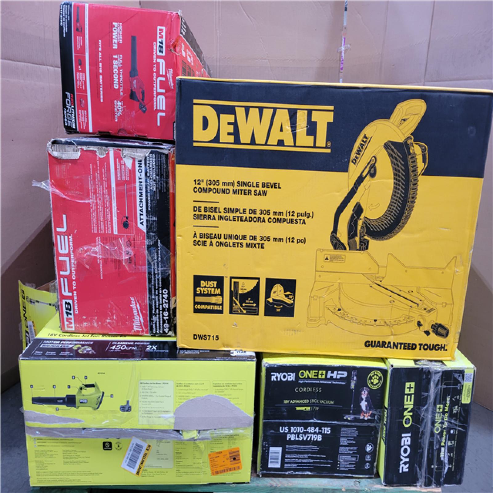 CALIFORNIA AS-IS TOOL PALLET