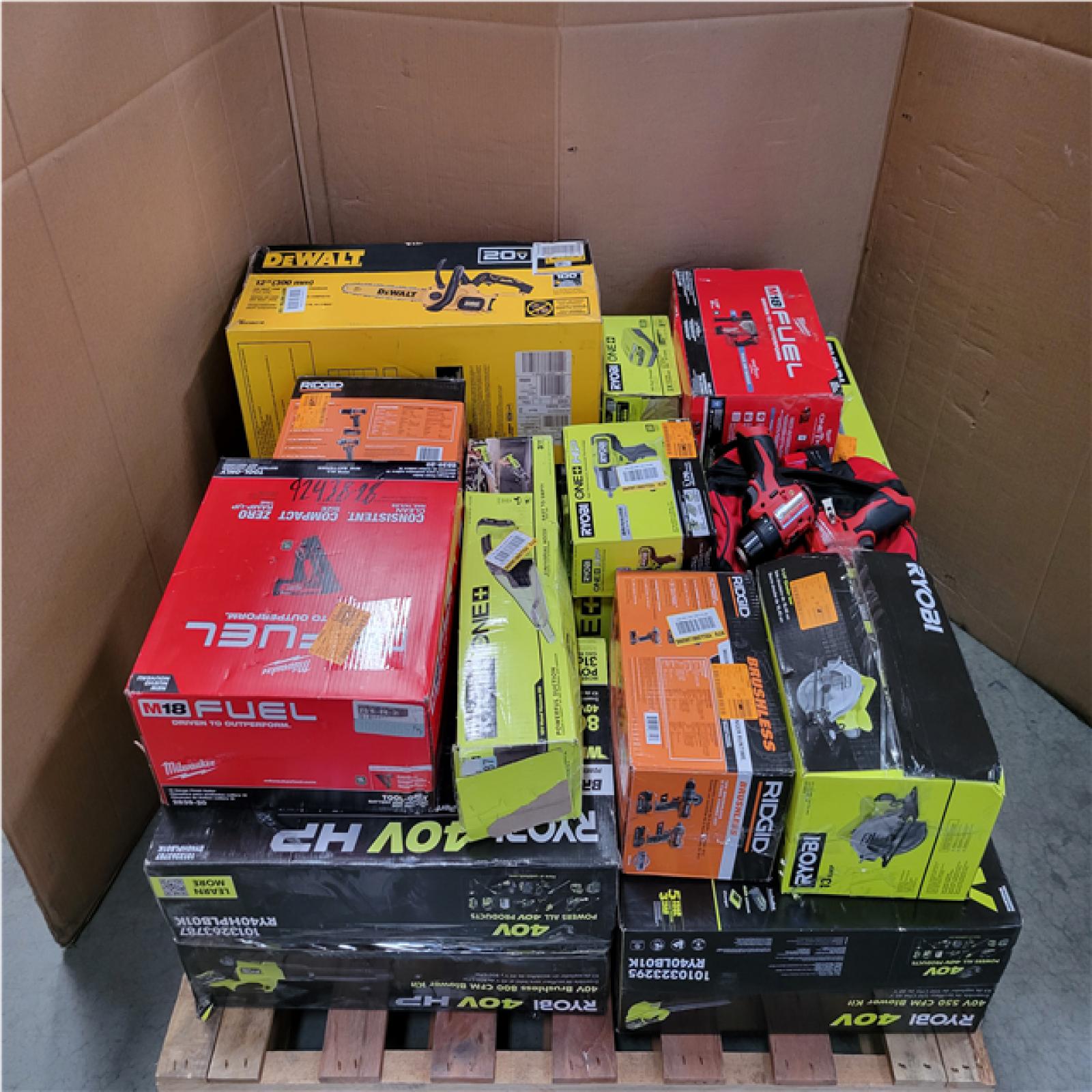 CALIFORNIA AS-IS TOOL PALLET