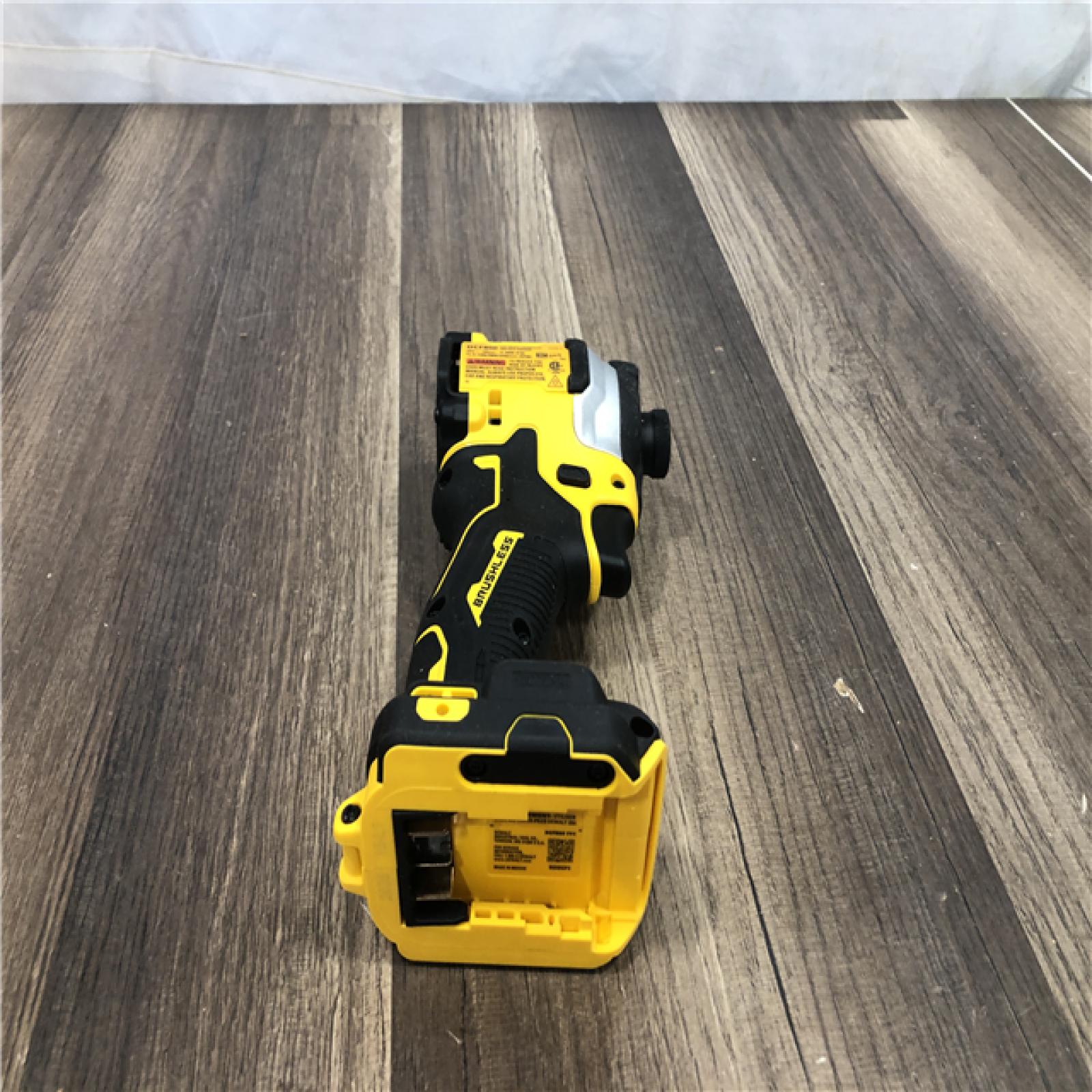 AS-IS DEWALT ATOMIC 20V MAX Cordless Brushless Compact 1/4 in. Impact Driver (Tool Only)