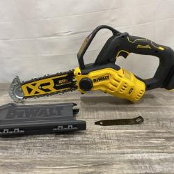 AS-IS DEWALT 20V MAX 8 in. Brushless Cordless Battery Powered Pruning Chainsaw (Tool Only)