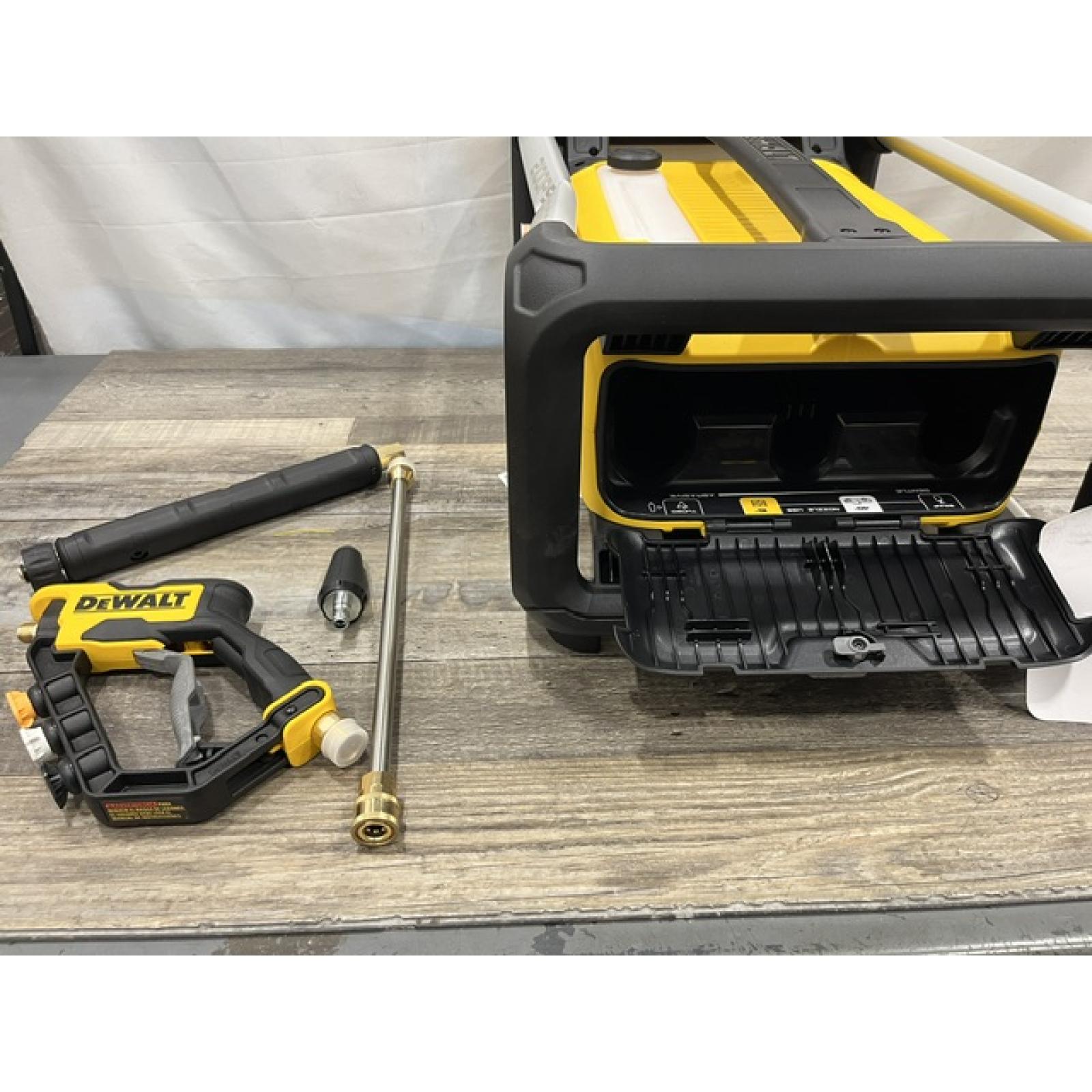 AS-IS DEWALT 2100 PSI 1.2 GPM 13 Amp Cold Water Electric Pressure Washer with Internal Equipment Storage