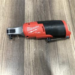 AS-IS Milwaukee FUEL 12-Volt Lithium-Ion Brushless Cordless High Speed 3/8 in. Ratchet (Tool-Only)