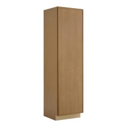 Phoenix NEW Hampton Bay Leyton 24 in. W x 24 in. D x 90 in. H Ready to Assemble Plywood Slim Shaker Utility Pantry Kitchen Cabinet in White Oak