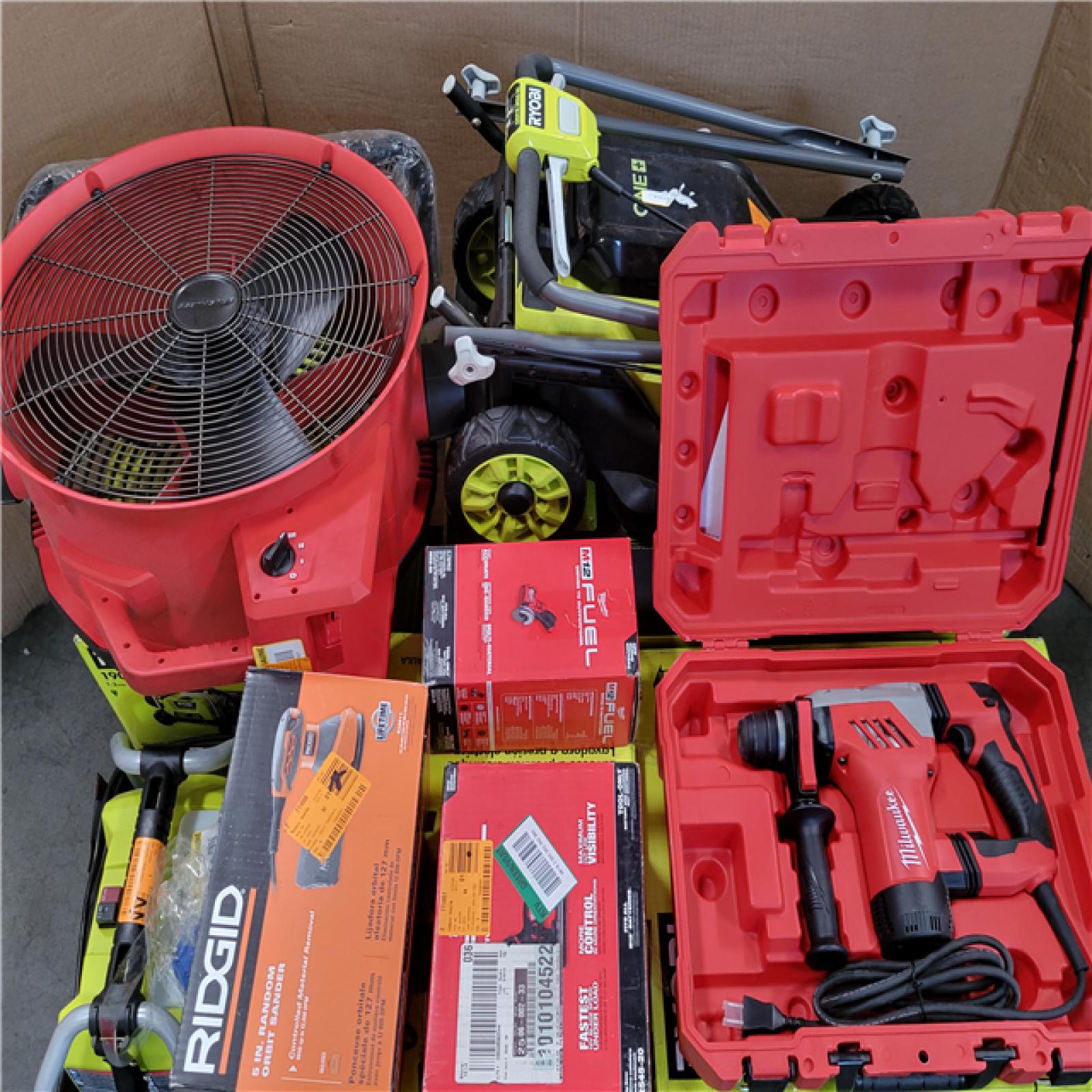 CALIFORNIA AS-IS TOOL PALLET