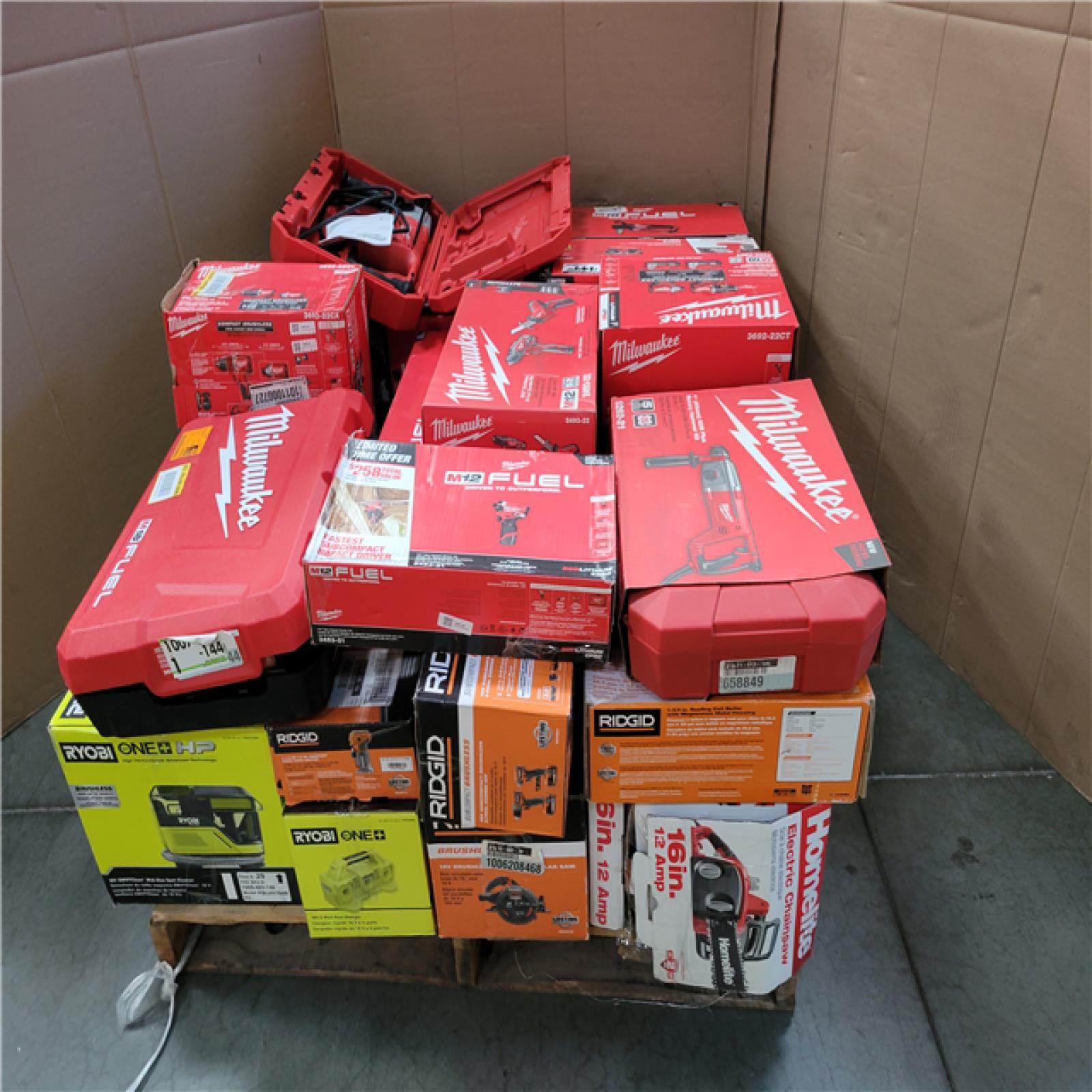 CALIFORNIA AS-IS TOOL PALLET