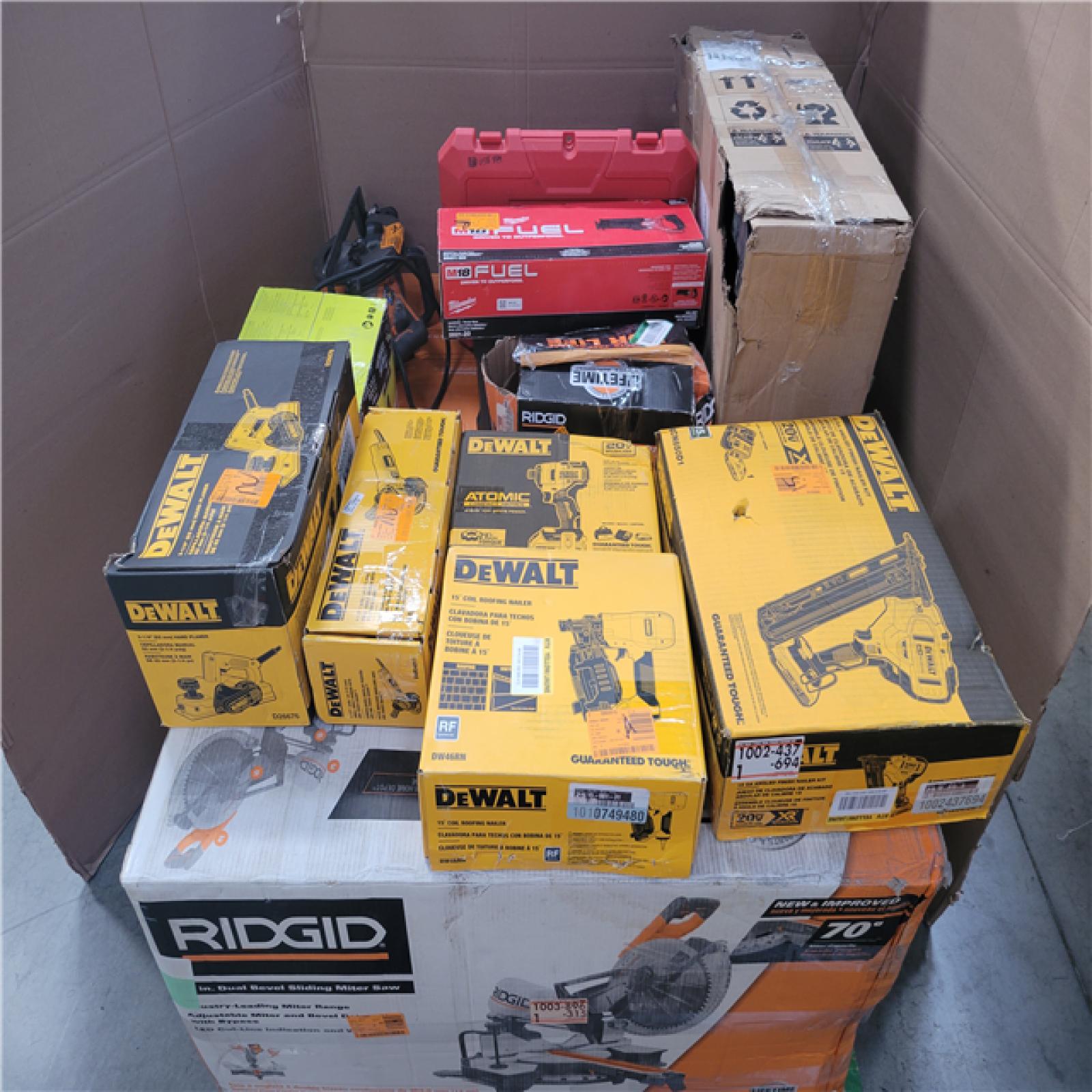 CALIFORNIA AS-IS TOOL PALLET