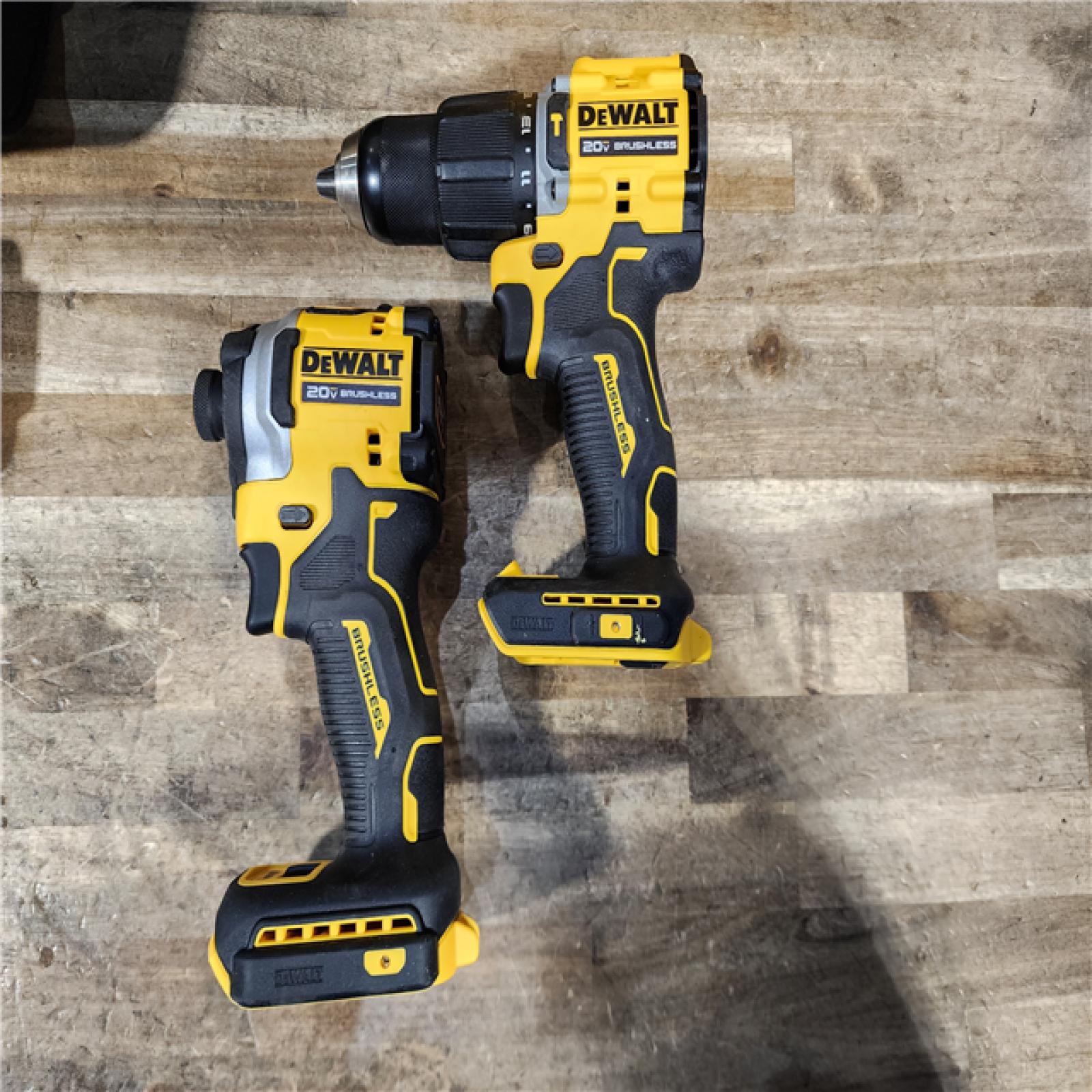 HOUSTON LOCATION - AS-IS DEWALT ATOMIC 20V MAX Lithium-Ion Cordless 2-Tool Combo Kit