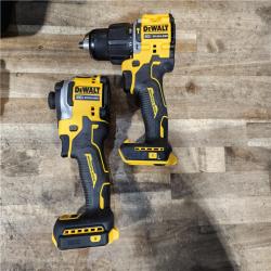 HOUSTON LOCATION - AS-IS DEWALT ATOMIC 20V MAX Lithium-Ion Cordless 2-Tool Combo Kit