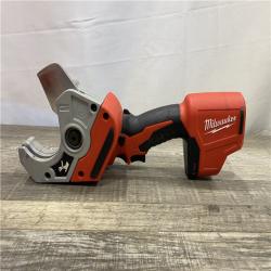 AS-IS Milwaukee 12-Volt Lithium-Ion Cordless PVC Pipe Shear (Tool-Only)