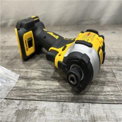 AS-IS DEWALT ATOMIC 20V MAX Cordless Brushless Compact 1/4 in. Impact Driver (Tool Only)