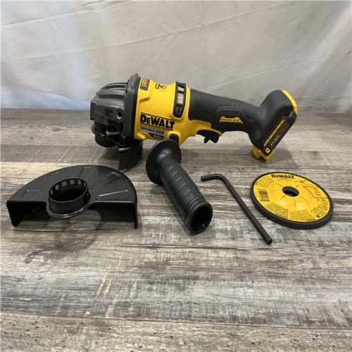 AS-IS DEWALT FLEXVOLT 60V MAX Cordless Brushless 4.5 in. to 6 in. Small Angle Grinder with Kickback Brake (Tool Only)