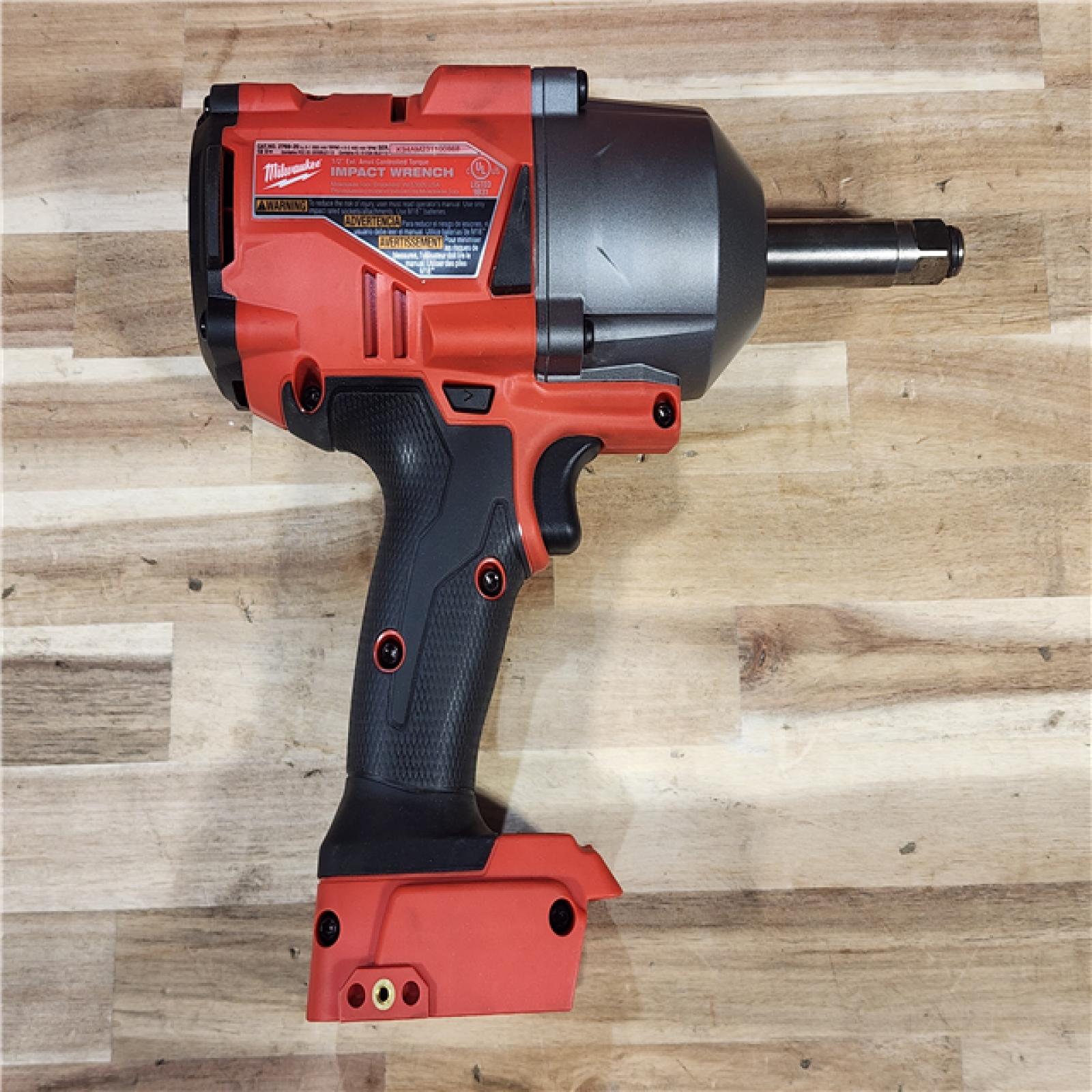 HOUSTON LOCATION - AS-IS (APPEARS LIKE NEW) Milwaukee 2769-20 M18 FUEL 1/2 Ext. Anvil Controlled Torque Impact Wrench with ONE-KEY