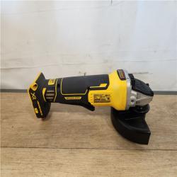 AS-IS- DEWALT 20V XR Cordless 4-1/2. in. to 5 in. Variable Speed Angle Grinder (Tool Only)