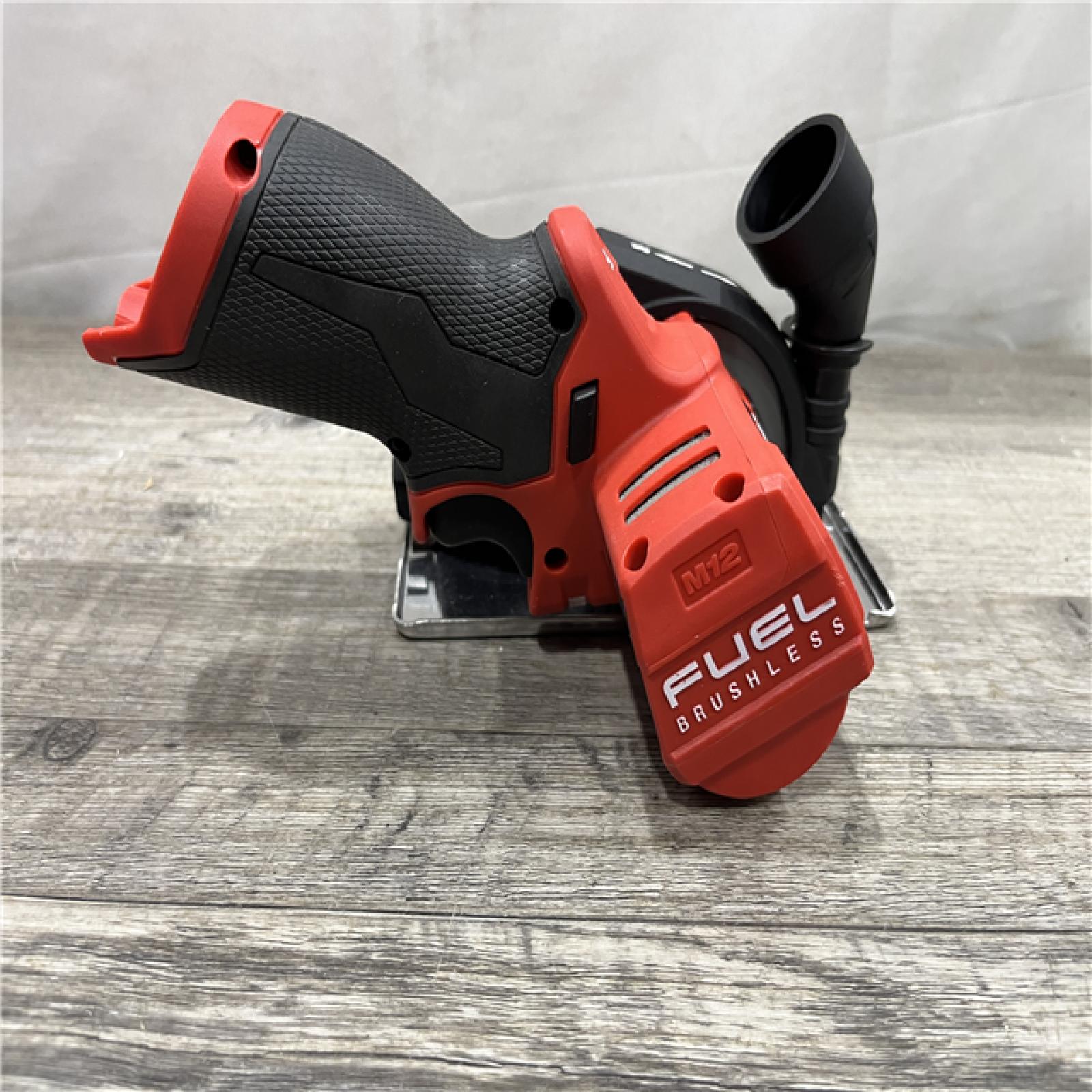 AS-IS Milwaukee FUEL 12V Lithium-Ion Brushless Cordless 3 in. Cut Off Saw (Tool-Only)