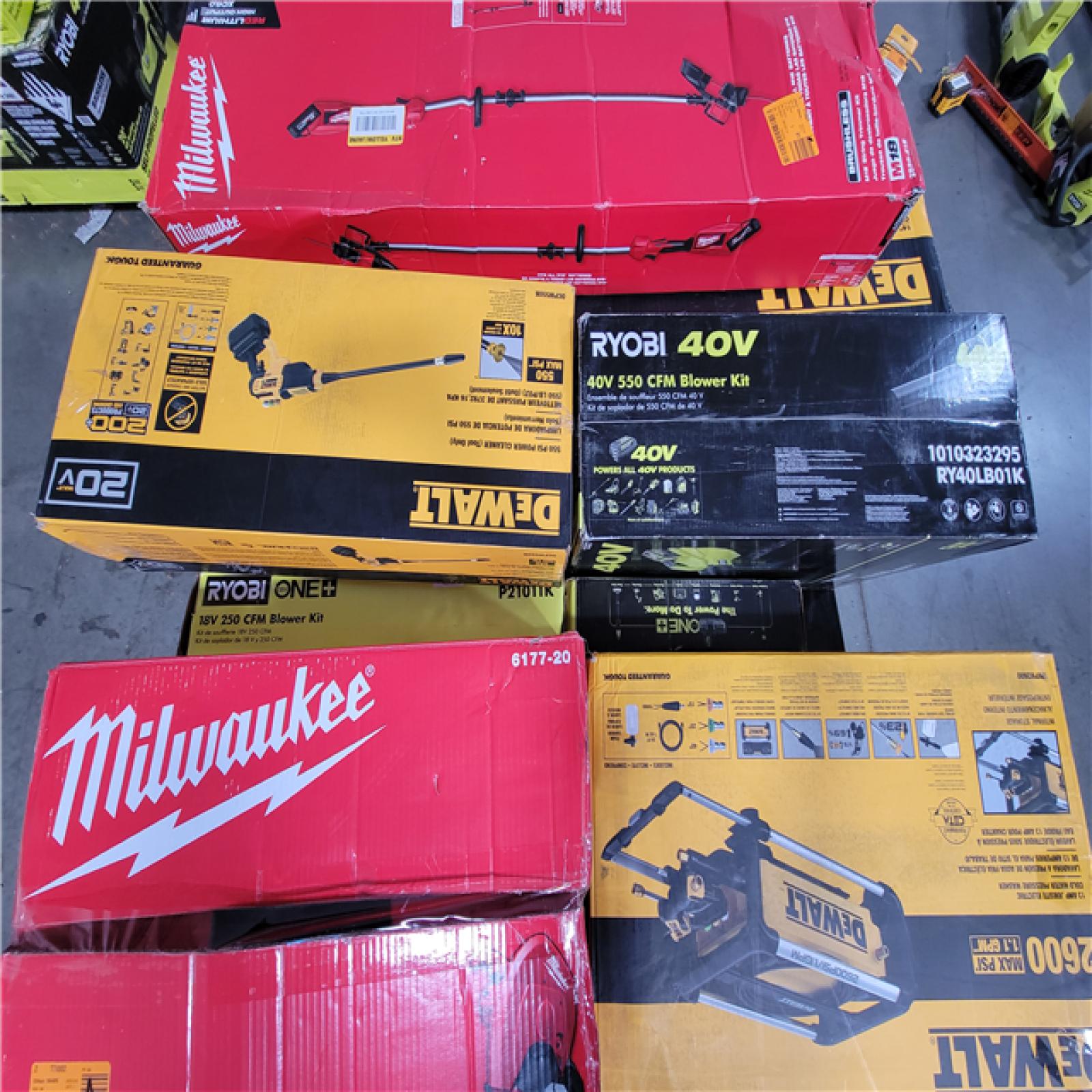 CALIFORNIA AS-IS TOOL PALLET